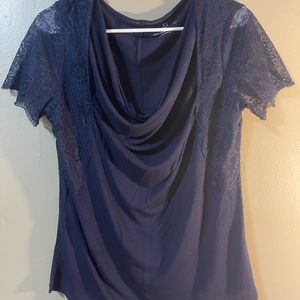 Dark blue blouse by NY&COMPANY  size large